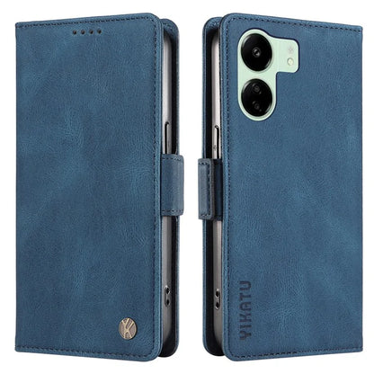 YIKATU YK-005 For Xiaomi Redmi 13C 4G / Poco C65 4G Case PU Leather Full Protection Phone Cover