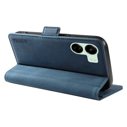 YIKATU YK-005 For Xiaomi Redmi 13C 4G / Poco C65 4G Case PU Leather Full Protection Phone Cover