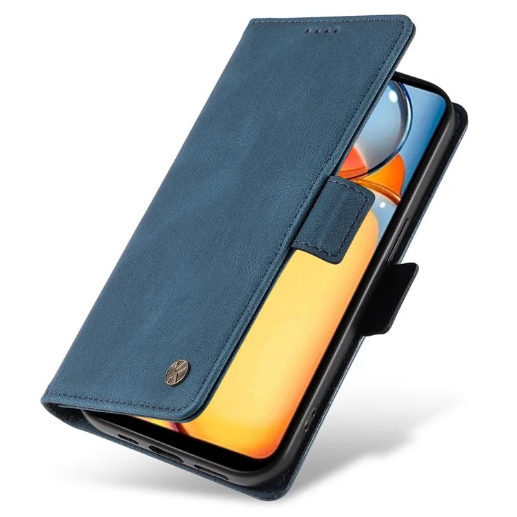 YIKATU YK-005 For Xiaomi Redmi 13C 4G / Poco C65 4G Case PU Leather Full Protection Phone Cover