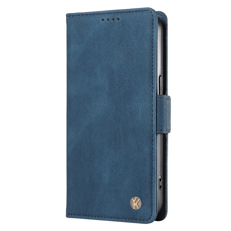 YIKATU YK-005 For Xiaomi Redmi 13C 4G / Poco C65 4G Case PU Leather Full Protection Phone Cover