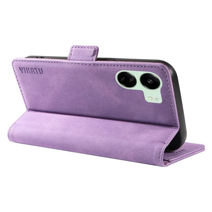 YIKATU YK-005 For Xiaomi Redmi 13C 4G / Poco C65 4G Case PU Leather Full Protection Phone Cover