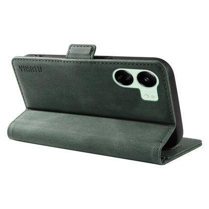 YIKATU YK-005 For Xiaomi Redmi 13C 4G / Poco C65 4G Case PU Leather Full Protection Phone Cover