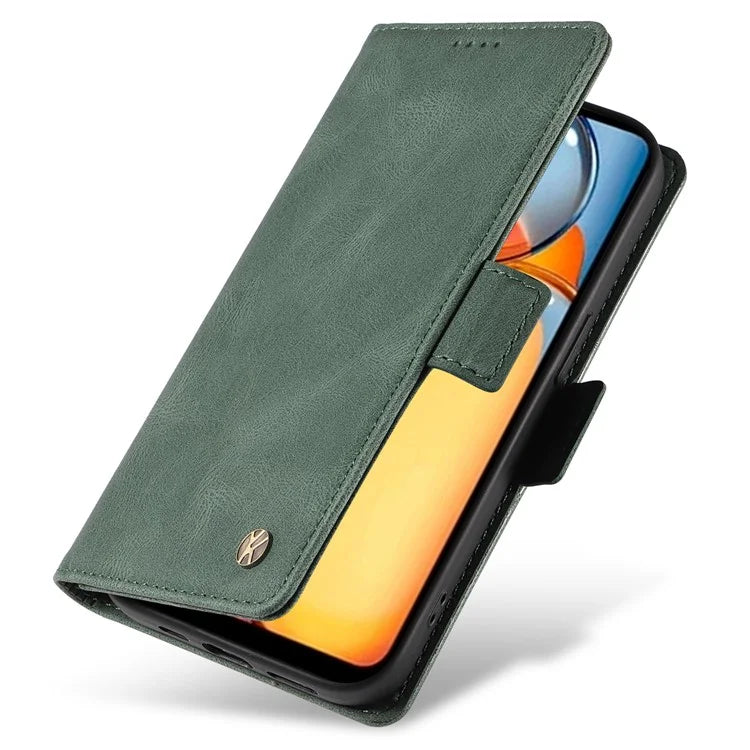 YIKATU YK-005 For Xiaomi Redmi 13C 4G / Poco C65 4G Case PU Leather Full Protection Phone Cover