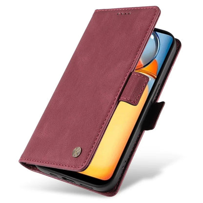 YIKATU YK-005 For Xiaomi Redmi 13C 4G / Poco C65 4G Case PU Leather Full Protection Phone Cover