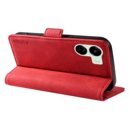 YIKATU YK-005 For Xiaomi Redmi 13C 4G / Poco C65 4G Case PU Leather Full Protection Phone Cover