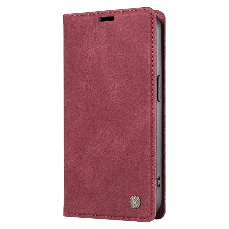 YIKATU YK-004 For Xiaomi Redmi 13C 4G / Poco C65 4G Wallet Case PU Leather Flip Folio Phone Cover
