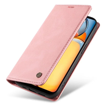YIKATU YK-004 For Xiaomi Redmi 13C 4G / Poco C65 4G Wallet Case PU Leather Flip Folio Phone Cover