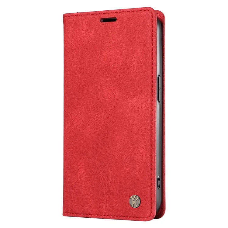 YIKATU YK-004 For Xiaomi Redmi 13C 4G / Poco C65 4G Wallet Case PU Leather Flip Folio Phone Cover