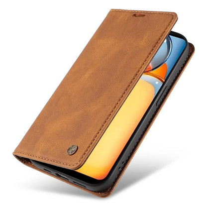 YIKATU YK-004 For Xiaomi Redmi 13C 4G / Poco C65 4G Wallet Case PU Leather Flip Folio Phone Cover