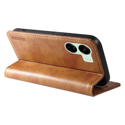 YIKATU YK-006 For Xiaomi Redmi 13C 4G / Poco C65 4G Wallet Case PU Leather Stand Phone Cover