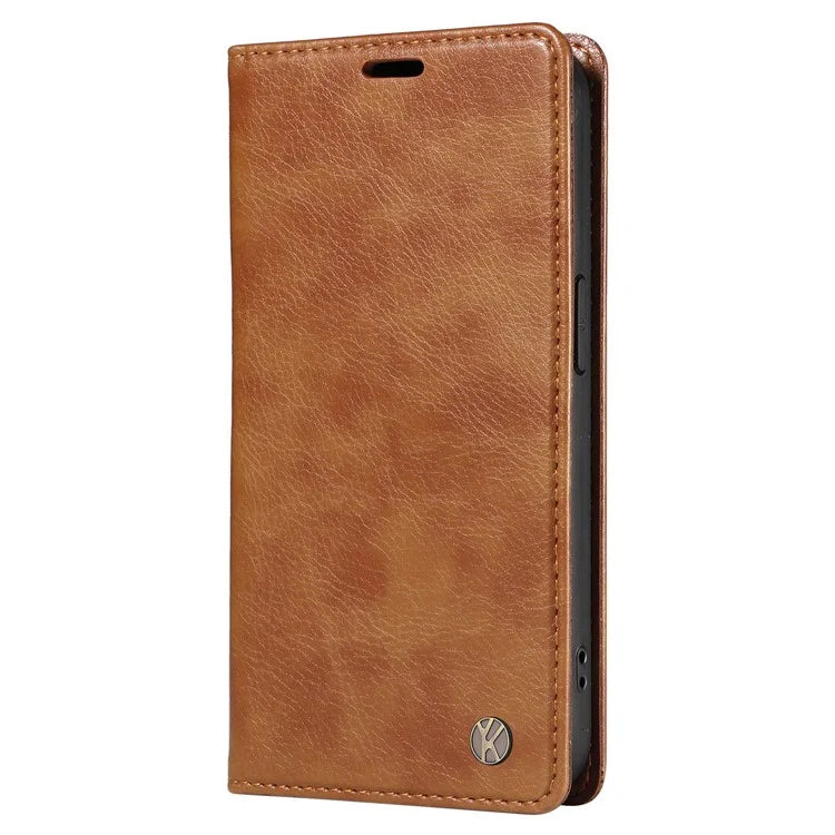 YIKATU YK-006 For Xiaomi Redmi 13C 4G / Poco C65 4G Wallet Case PU Leather Stand Phone Cover