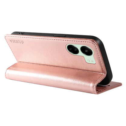 YIKATU YK-006 For Xiaomi Redmi 13C 4G / Poco C65 4G Wallet Case PU Leather Stand Phone Cover