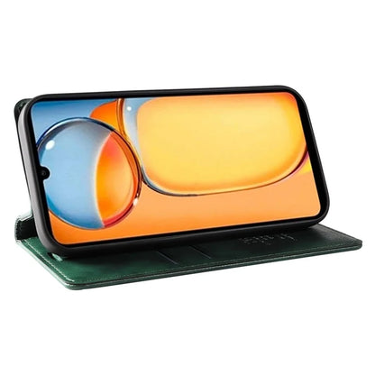 YIKATU YK-006 For Xiaomi Redmi 13C 4G / Poco C65 4G Wallet Case PU Leather Stand Phone Cover