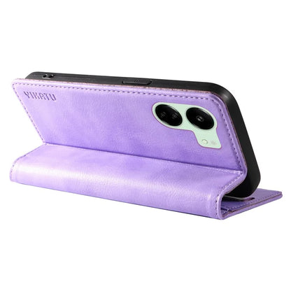 YIKATU YK-006 For Xiaomi Redmi 13C 4G / Poco C65 4G Wallet Case PU Leather Stand Phone Cover