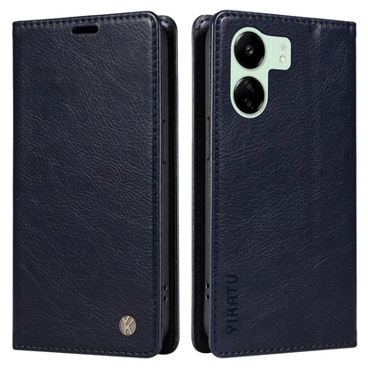 YIKATU YK-006 For Xiaomi Redmi 13C 4G / Poco C65 4G Wallet Case PU Leather Stand Phone Cover