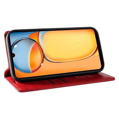 YIKATU YK-006 For Xiaomi Redmi 13C 4G / Poco C65 4G Wallet Case PU Leather Stand Phone Cover