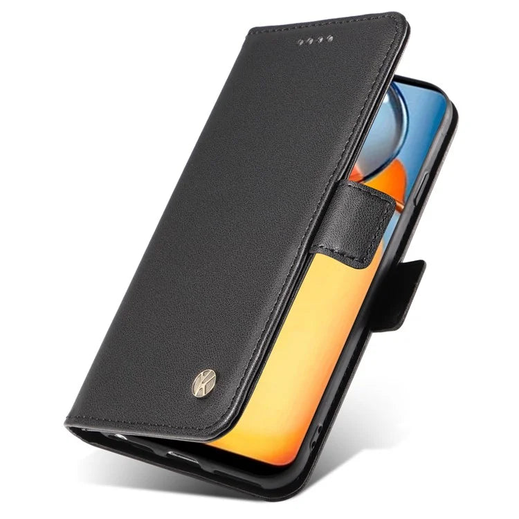 YIKATU YK-003 For Xiaomi Redmi 13C 4G / Poco C65 4G Case PU Leather Stand Phone Cover