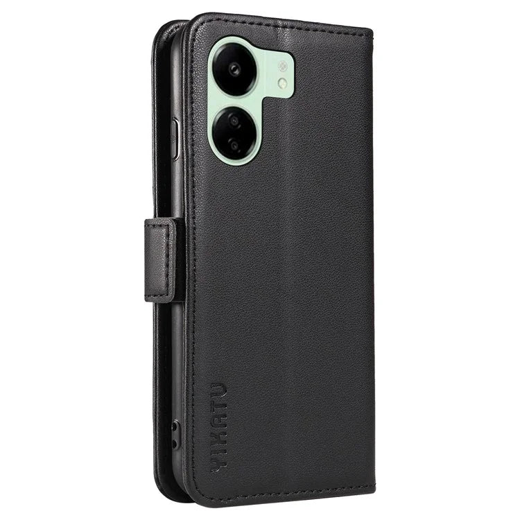 YIKATU YK-003 For Xiaomi Redmi 13C 4G / Poco C65 4G Case PU Leather Stand Phone Cover
