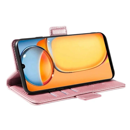 YIKATU YK-003 For Xiaomi Redmi 13C 4G / Poco C65 4G Case PU Leather Stand Phone Cover