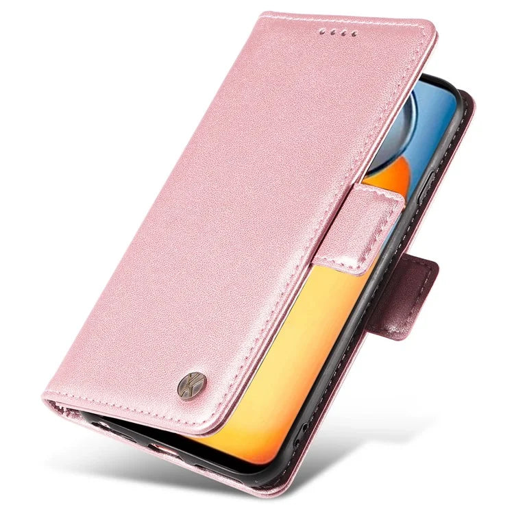 YIKATU YK-003 For Xiaomi Redmi 13C 4G / Poco C65 4G Case PU Leather Stand Phone Cover