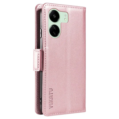 YIKATU YK-003 For Xiaomi Redmi 13C 4G / Poco C65 4G Case PU Leather Stand Phone Cover