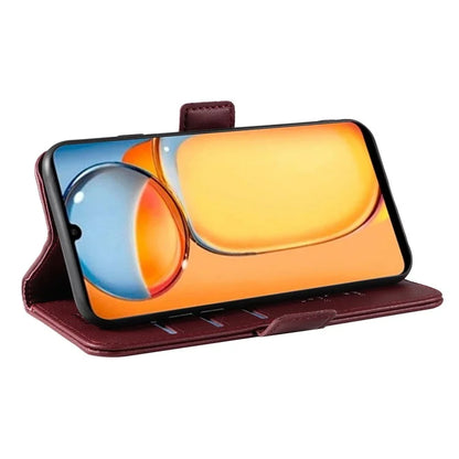 YIKATU YK-003 For Xiaomi Redmi 13C 4G / Poco C65 4G Case PU Leather Stand Phone Cover