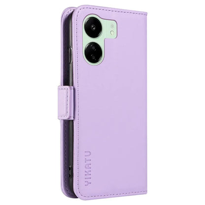YIKATU YK-003 For Xiaomi Redmi 13C 4G / Poco C65 4G Case PU Leather Stand Phone Cover