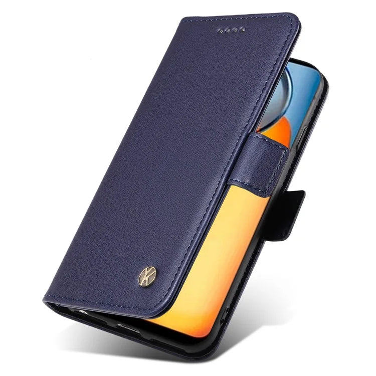 YIKATU YK-003 For Xiaomi Redmi 13C 4G / Poco C65 4G Case PU Leather Stand Phone Cover