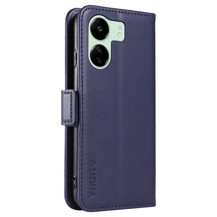 YIKATU YK-003 For Xiaomi Redmi 13C 4G / Poco C65 4G Case PU Leather Stand Phone Cover