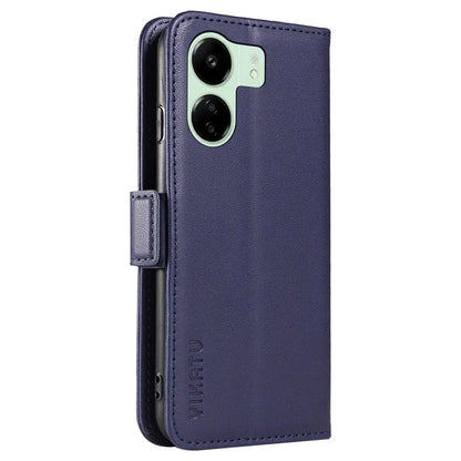 YIKATU YK-003 For Xiaomi Redmi 13C 4G / Poco C65 4G Case PU Leather Stand Phone Cover