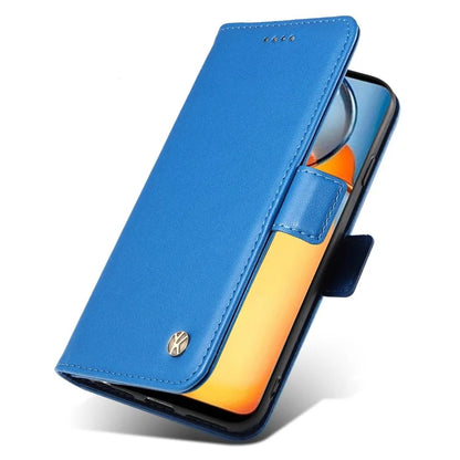 YIKATU YK-003 For Xiaomi Redmi 13C 4G / Poco C65 4G Case PU Leather Stand Phone Cover