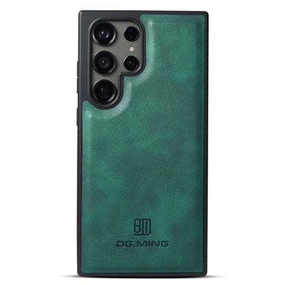 DG.MING For Samsung Galaxy S24 Ultra Phone Case Anti-scratch Side Edge Leather Coating Back Shell