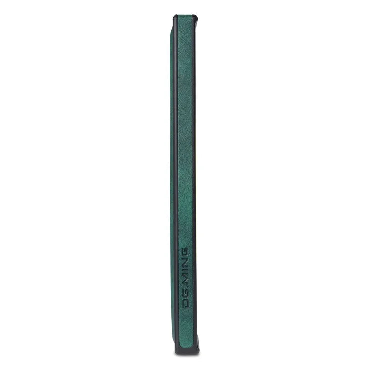DG.MING For Samsung Galaxy S24 Ultra Phone Case Anti-scratch Side Edge Leather Coating Back Shell
