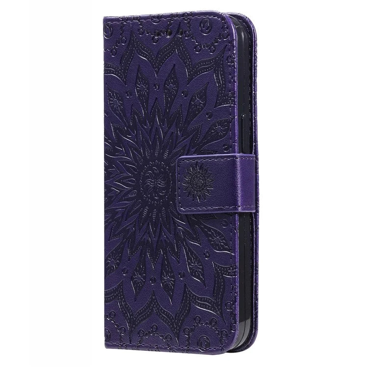 KT Imprinting Flower Series-1 For Xiaomi 14 Pro Magnetic Phone Case PU Leather Wallet Protective Cover