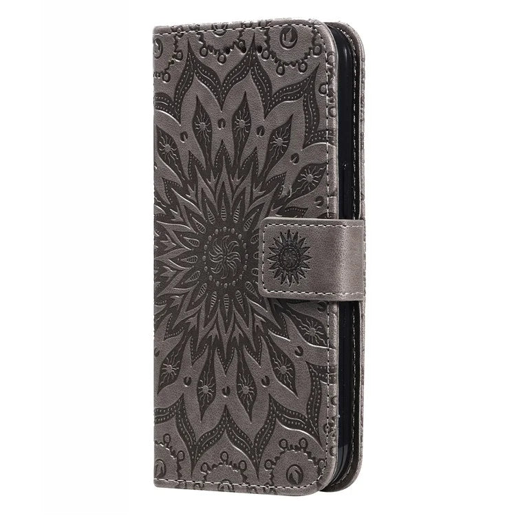 KT Imprinting Flower Series-1 For Xiaomi 14 Pro Magnetic Phone Case PU Leather Wallet Protective Cover