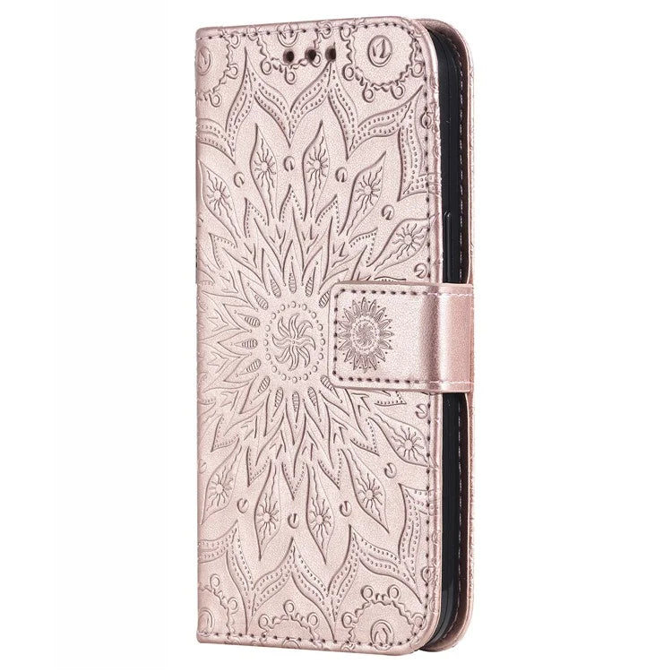 KT Imprinting Flower Series-1 For Xiaomi 14 Pro Magnetic Phone Case PU Leather Wallet Protective Cover