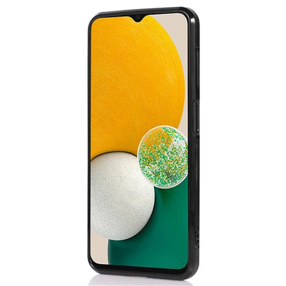 For Samsung Galaxy A05s 4G Case Card Holder Kickstand PU Leather+TPU Cover with Shoulder Strap