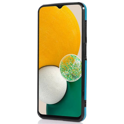 For Samsung Galaxy A05s 4G Case Card Holder Kickstand PU Leather+TPU Cover with Shoulder Strap