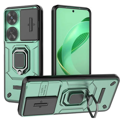 For Huawei nova 11 SE Kickstand Phone Case with Slide Camera Cover
