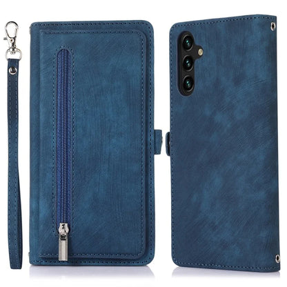 Shockproof Case For Samsung Galaxy A15 5G Shell 9 Card Slots PU Leather Phone Cover