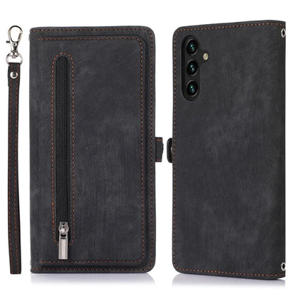 Shockproof Case For Samsung Galaxy A15 5G Shell 9 Card Slots PU Leather Phone Cover