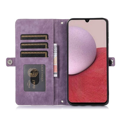 Shockproof Case For Samsung Galaxy A15 5G Shell 9 Card Slots PU Leather Phone Cover