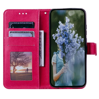 For Xiaomi Redmi 13C 4G / Poco C65 4G Case Mandala Flower Imprint Cover with Strap