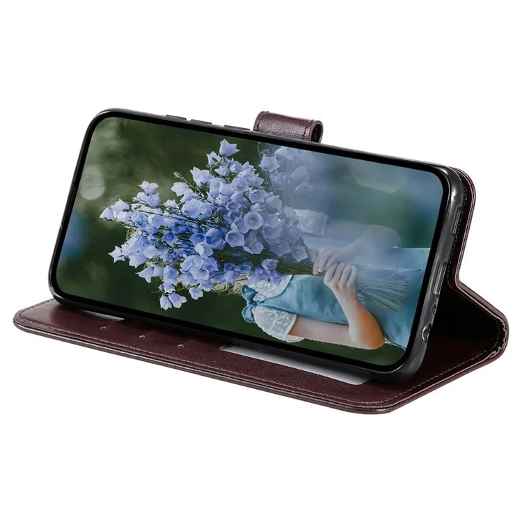 For Xiaomi Redmi 13C 4G / Poco C65 4G Case Mandala Flower Imprint Cover with Strap