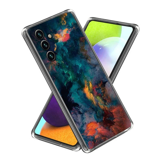 For Samsung Galaxy A15 4G TPU Case Phone Cover Protector with IMD Pattern Printing