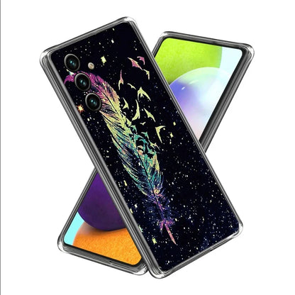 For Samsung Galaxy A15 4G TPU Case Phone Cover Protector with IMD Pattern Printing