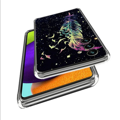For Samsung Galaxy A15 4G TPU Case Phone Cover Protector with IMD Pattern Printing
