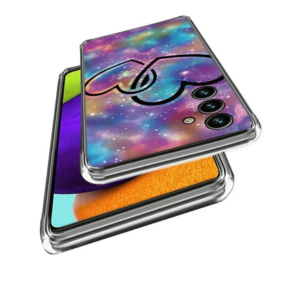 For Samsung Galaxy A15 4G TPU Case Phone Cover Protector with IMD Pattern Printing