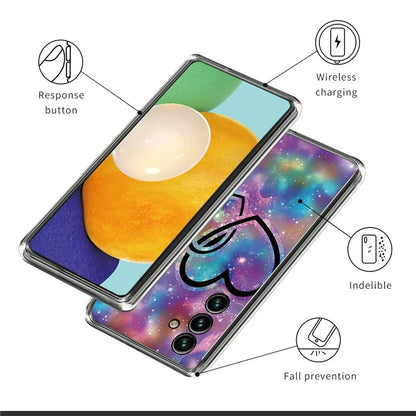 For Samsung Galaxy A15 4G TPU Case Phone Cover Protector with IMD Pattern Printing