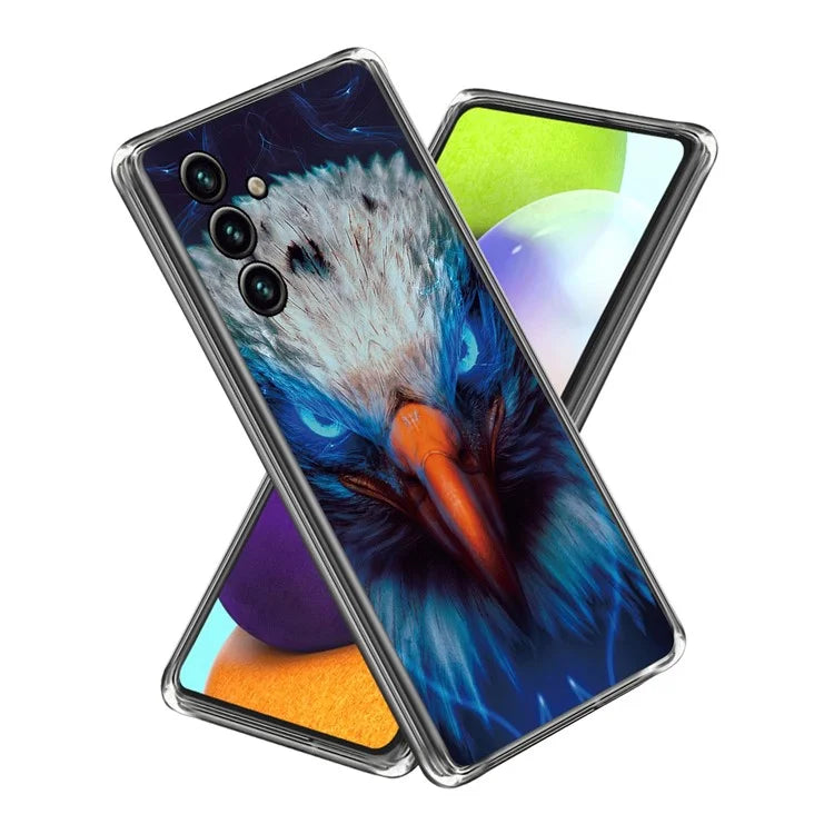 For Samsung Galaxy A15 4G TPU Case Phone Cover Protector with IMD Pattern Printing